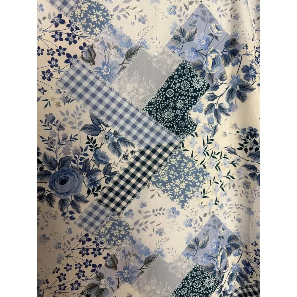 Reba Voile Skirt Twilight Prairie Floral A-line Midi Women's Size 16 NEW